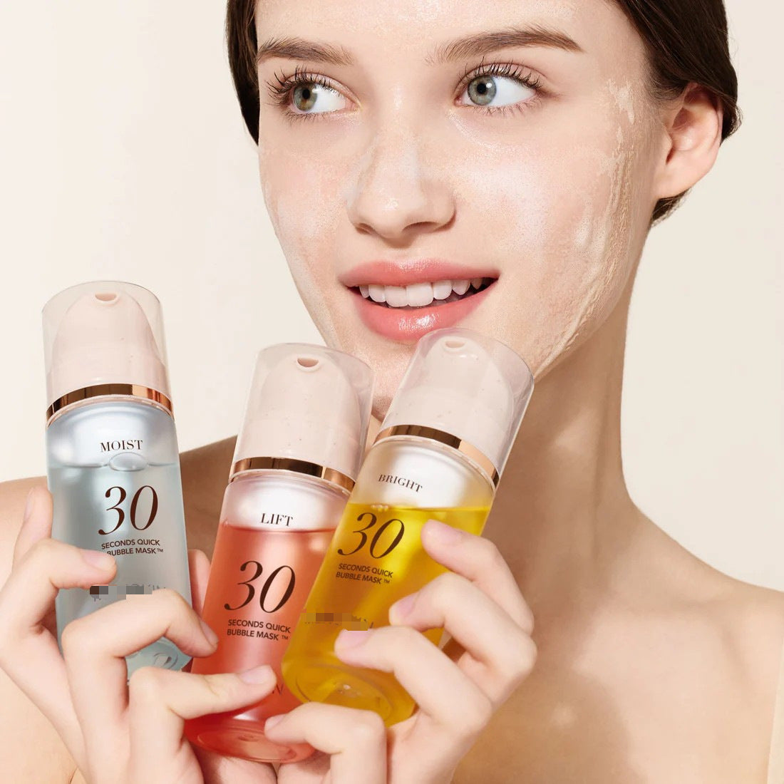 30-Second Bubble Brightening Cleanser ? Fresh Glow In Seconds ?
