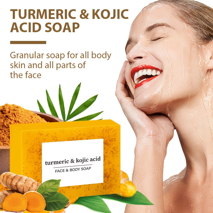 Natural Turmeric Soap Bar ? Brightening Care For Daily Routine