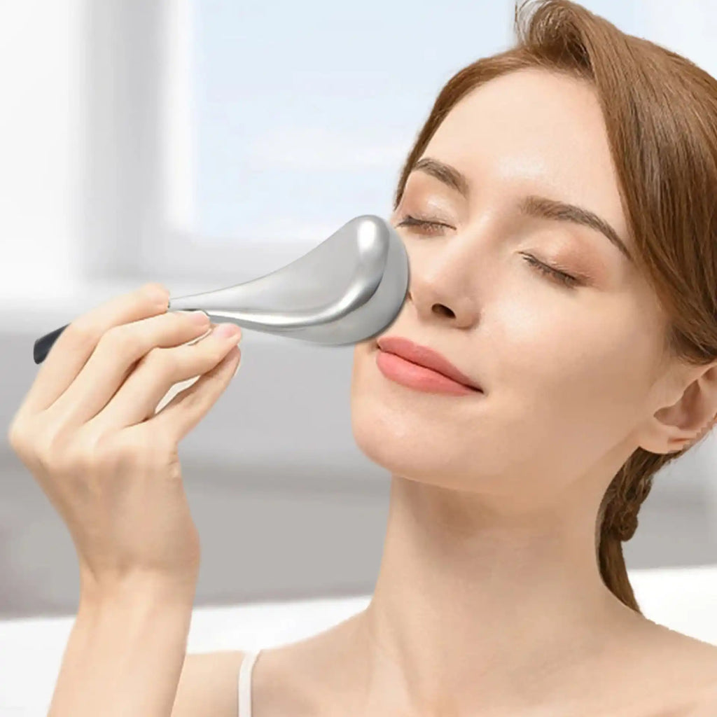 Stainless Steel Facial Massage Spoon