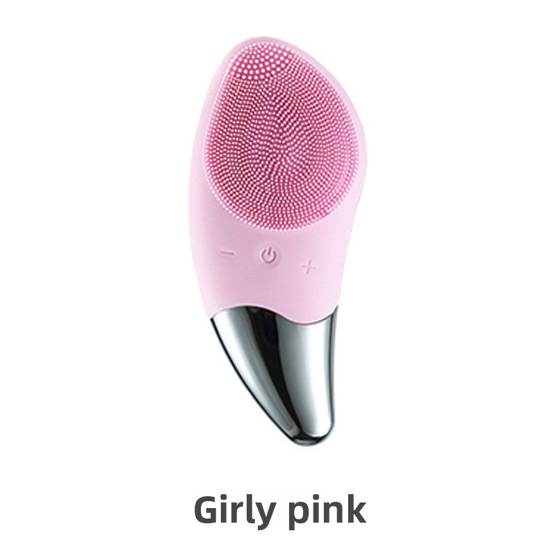 Rechargeable Ultrasonic Silicone Facial Cleanser