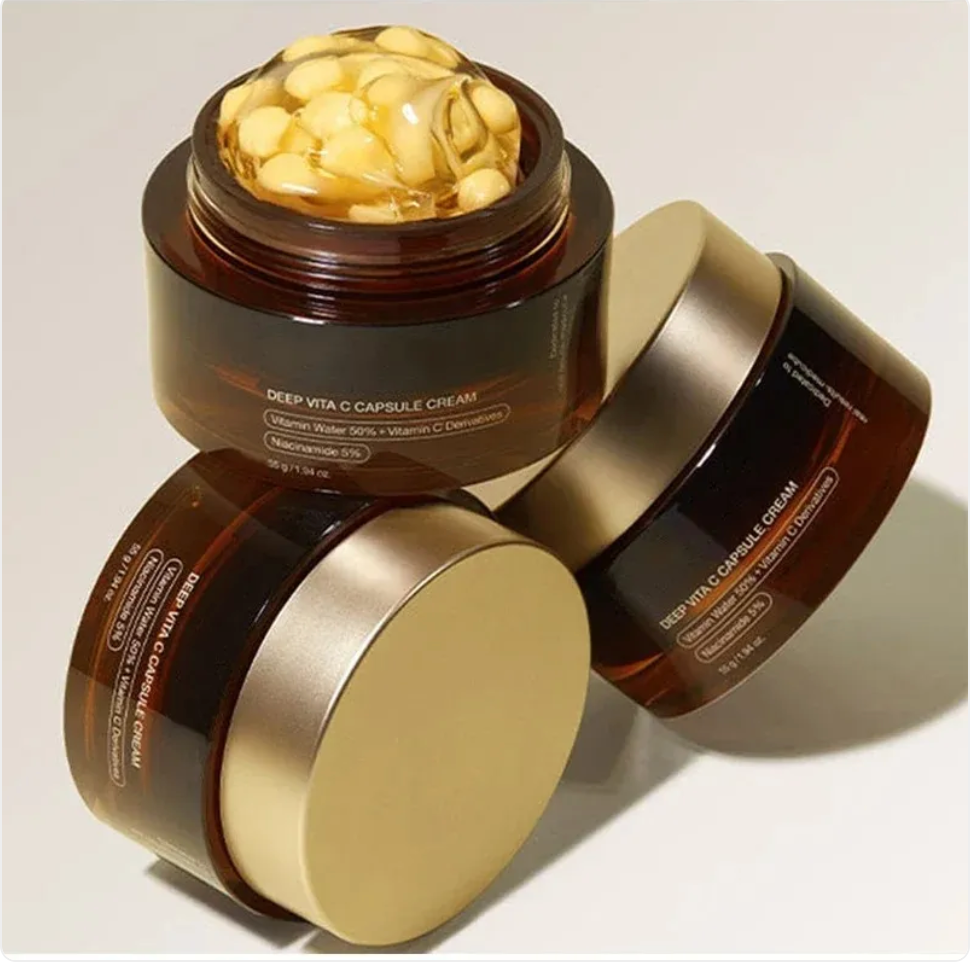 Vitamin C Gold Capsule Facial Moisturizer for Radiant Glowing Skin