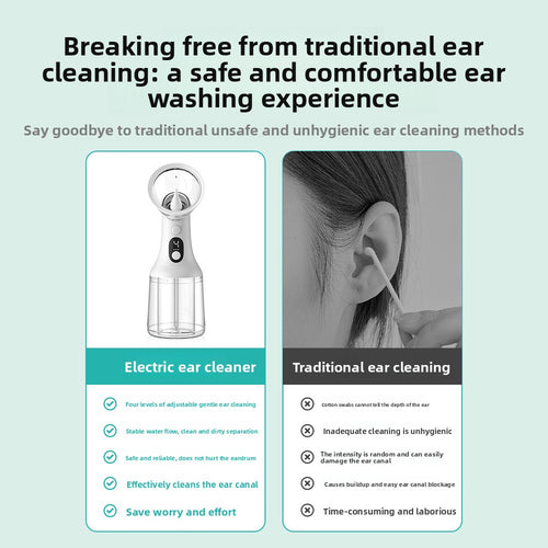 Automatic Electric Ear Cleaner Handheld Smart Cleaning Device