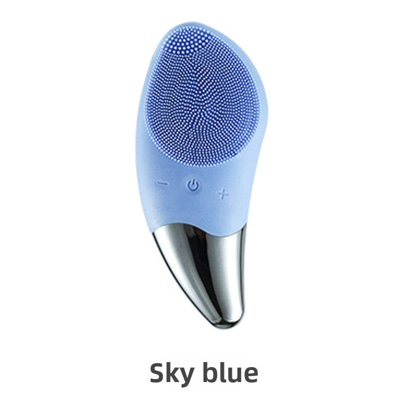 Rechargeable Ultrasonic Silicone Facial Cleanser
