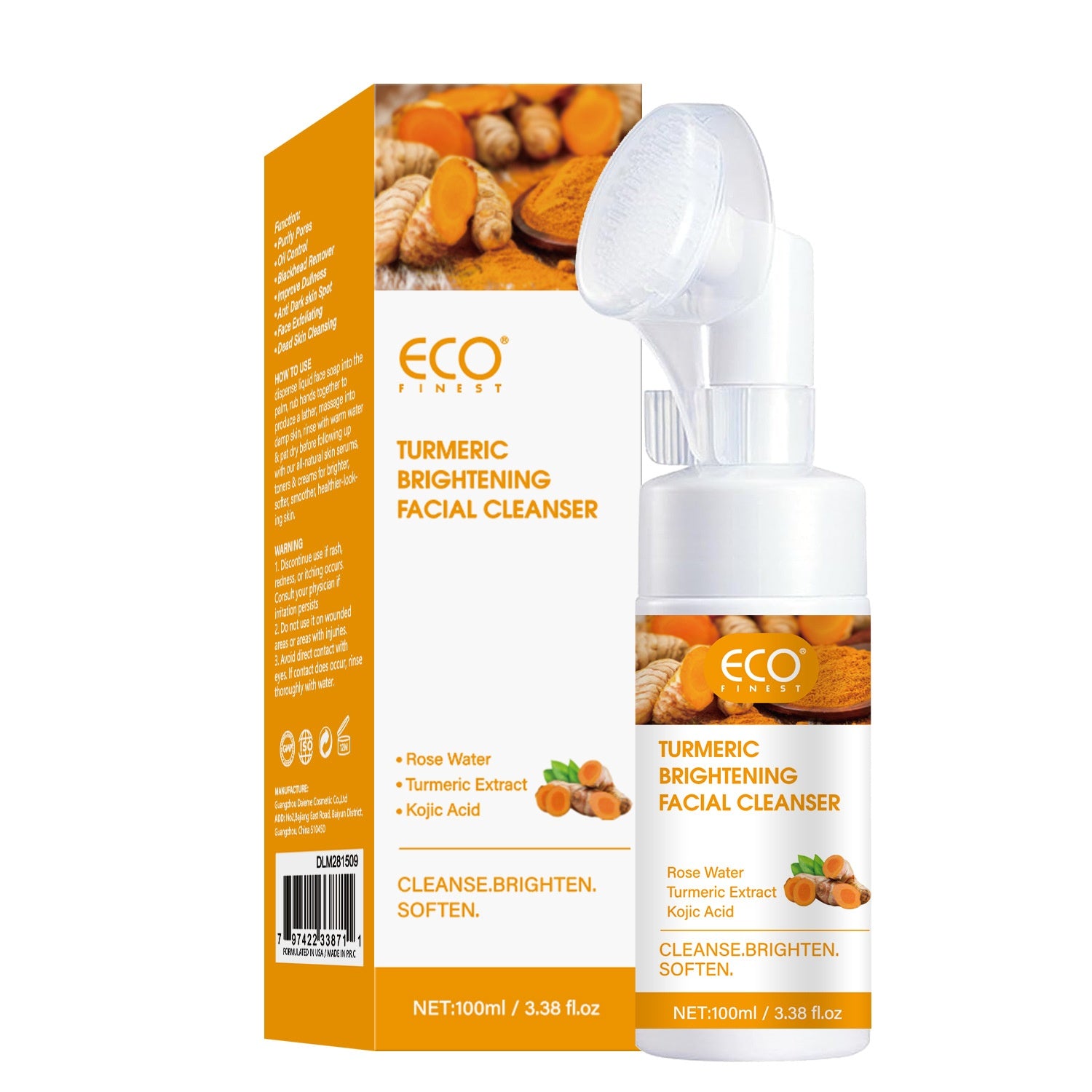 Amino Acid Foaming Cleanser for Oily Skin & Blackhead Care