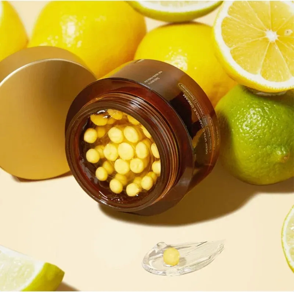 Vitamin C Gold Capsule Facial Moisturizer for Radiant Glowing Skin