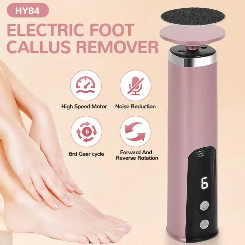 Electric foot grinding and skin peeling artifact