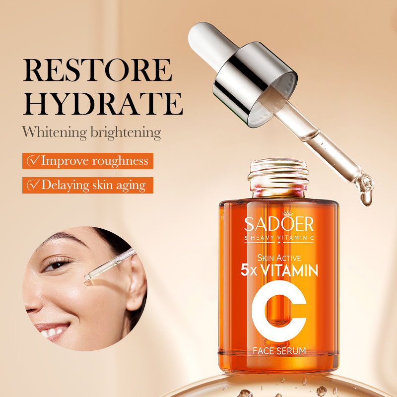Vitamin C Whitening Multi-Effect Serum for Bright Glowing Skin