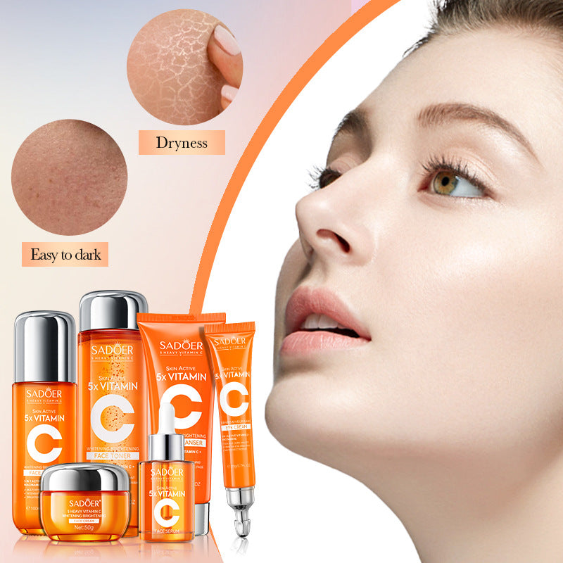 SADOER Vitamin C Whitening Skin Care Gift Box